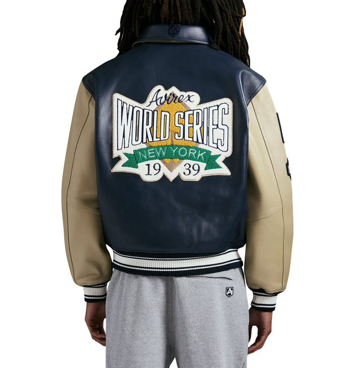 Avirex World Series Jacket - Rare Leather