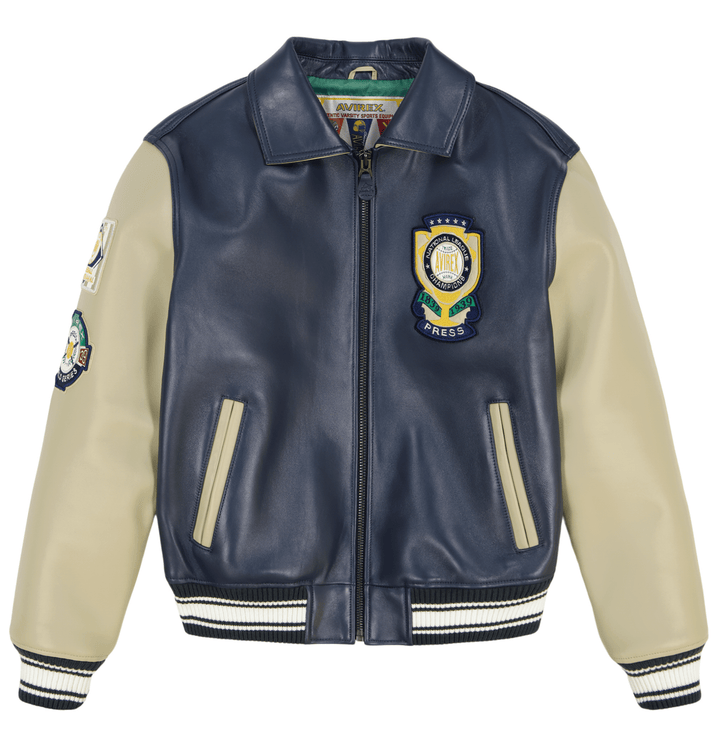 Avirex World Series Jacket - Rare Leather