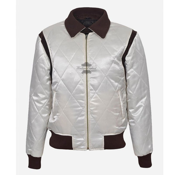 Drive Jacket with Gold Scorpion Inspired by Ryan Gosling's Movie Drive