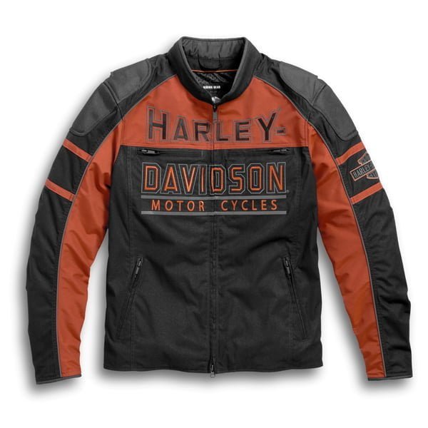 Harley Davidson Men’s Gastone Riding Jacket in Male | Motorcycle Outerwear for XS | Stylish Motorcycle Outerwear by OutfitTouch
