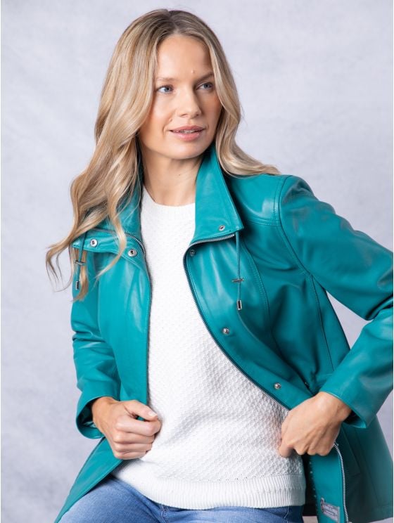 Levens Leather Field Jacket