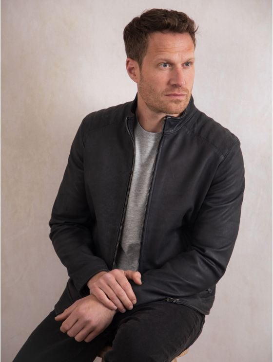 Crook Leather Jacket