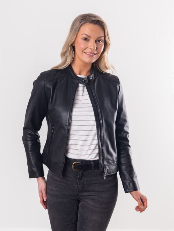 Graystone Leather Racer Jacket
