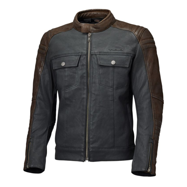Held Jester 2 Leather Jacket - Black/Brown