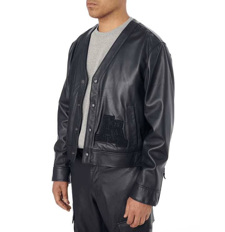 LEATHER CARDIGAN - Rare Leather