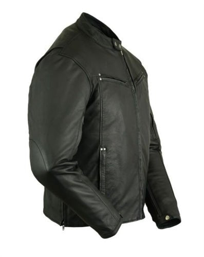 Lightweight Premium Leather Motorcycle Jacket - Rare Leather