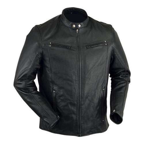 Lightweight Premium Leather Motorcycle Jacket - Rare Leather