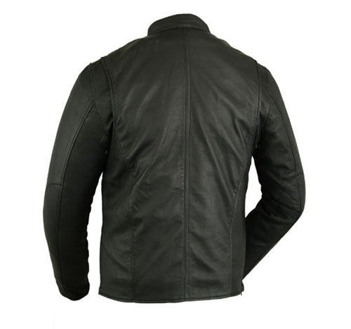 Lightweight Premium Leather Motorcycle Jacket - Rare Leather
