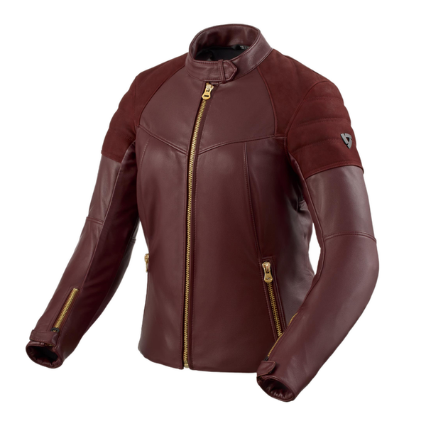 REV'IT! London Leather Ladies Jacket - Aubergine