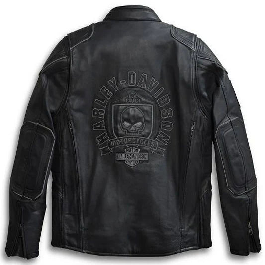 Harley Davidson Skull Leather Jacket
