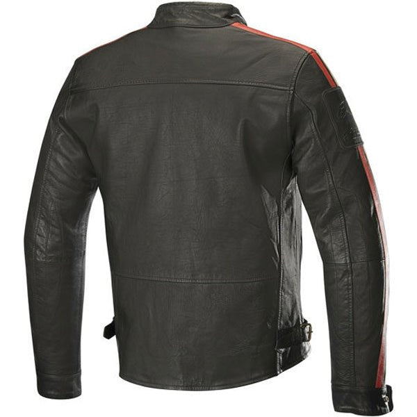 Mens Honda Retro Vintage Leather Biker Jacket - Rare Leather