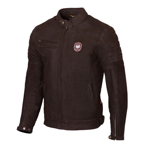 Merlin Alton 2 D3O Leather Jacket - Brown