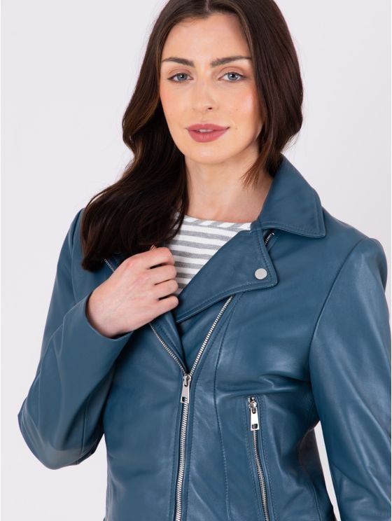 Thornhill Leather Biker Jacket