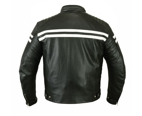 Retro Mens Leather Racer Jackets - Rare Leather
