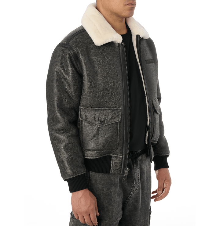 SHEARLING B - 3 JACKET - Rare Leather