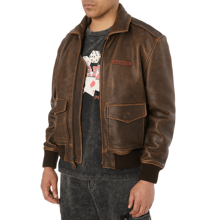 SKY CHARMER A2 JACKET - Rare Leather