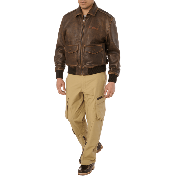 SKY CHARMER A2 JACKET - Rare Leather