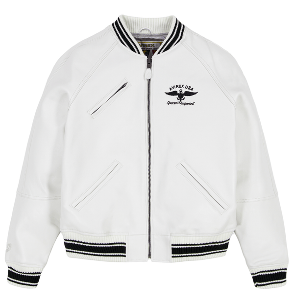 STADIUM JACKET - Rare Leather
