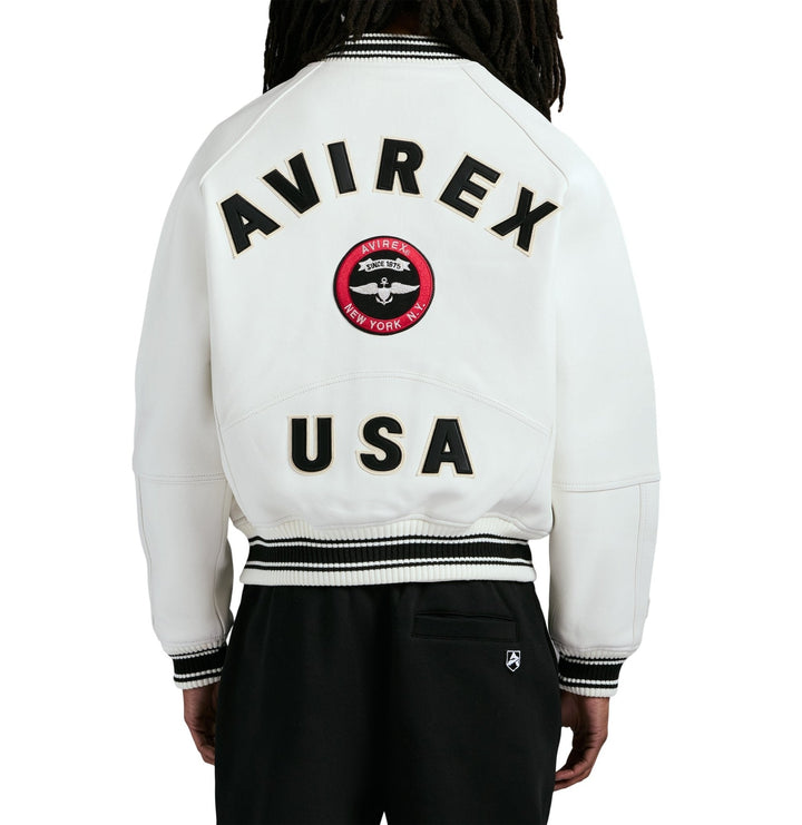 STADIUM JACKET - Rare Leather