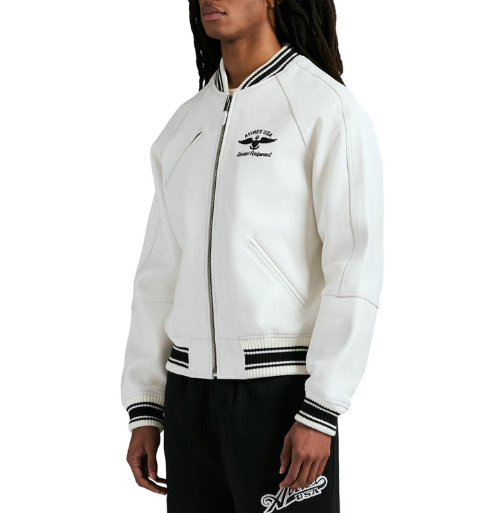 STADIUM JACKET - Rare Leather