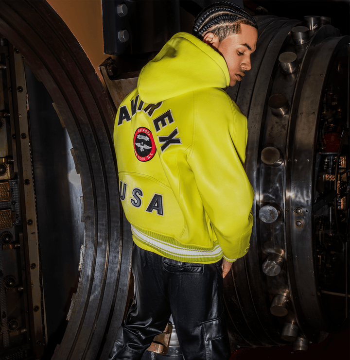 STADIUM JACKET - Rare Leather