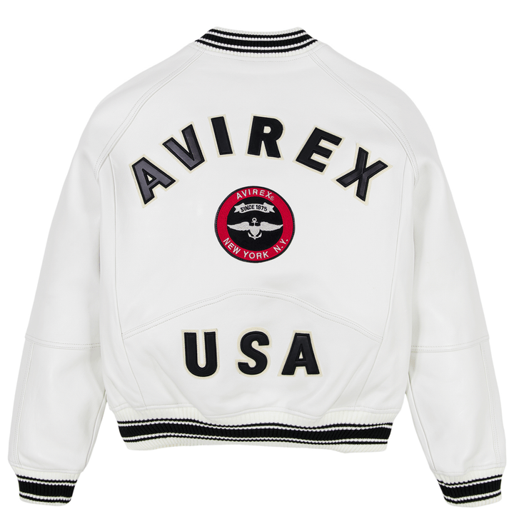 STADIUM JACKET - Rare Leather