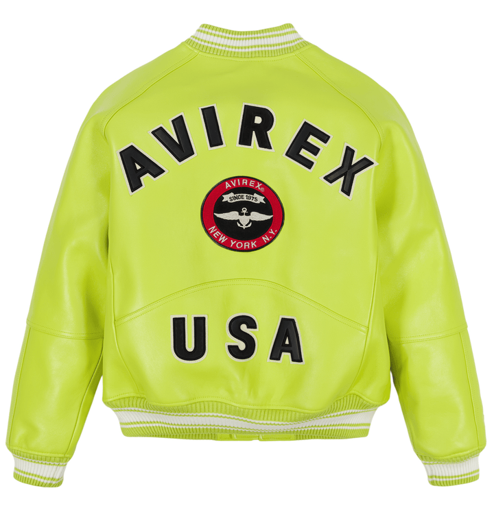 STADIUM JACKET - Rare Leather