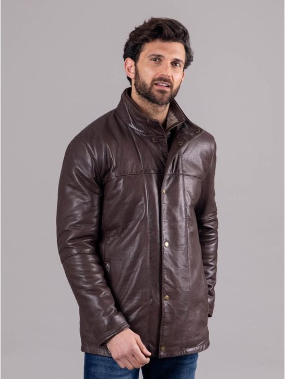 Garstone Leather Coat