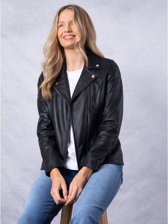 Knotts Leather Biker Jacket