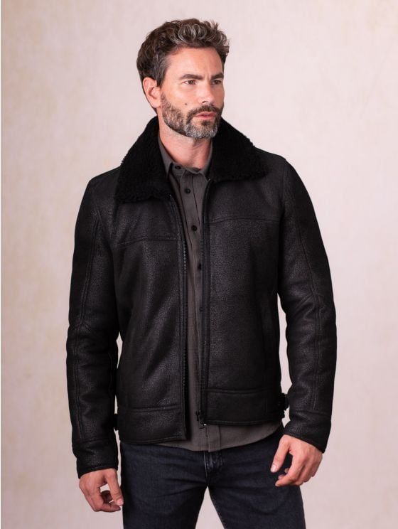 Harrier Sheepskin Flying Jacket