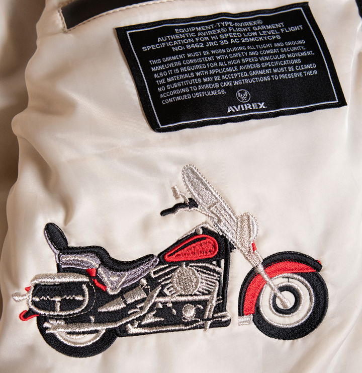 USA TOUR MOTORCYCLE JACKET - Rare Leather