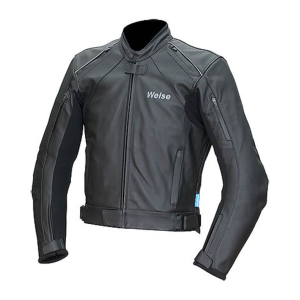 Weise Hydra Waterproof Leather Jacket - Black