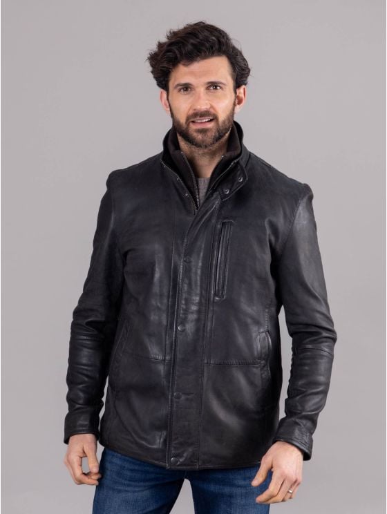 Sedbergh Leather Coat