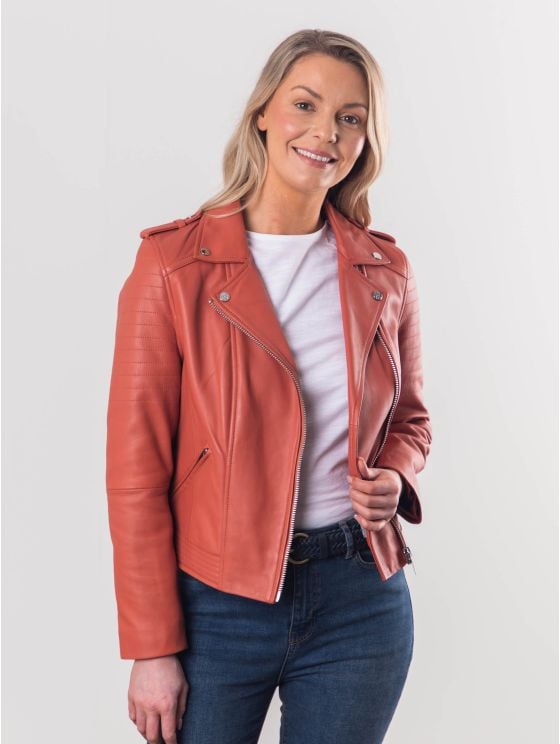 Esthwaite Leather Biker Jacket